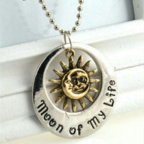 Free People Jewelry - Moon Of My Life / My Sun and Stars necklace